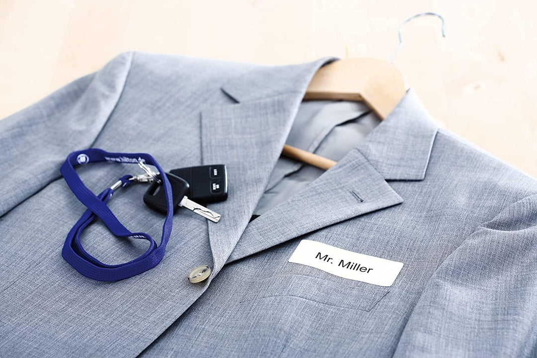 HERMA 4511 Namensetiketten ablösbar, 640 Blatt, 63,5 x 29,6 mm, 27 Stück pro A4 Bogen, 17280 Aufkleb