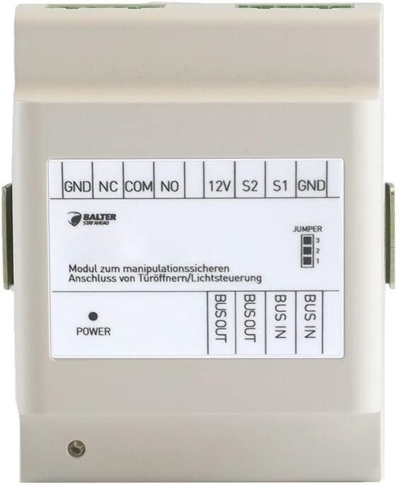 Balter EVO-HD Antimanipulationsmodul für die Video Türsprechanlage, Video Türklingel mit Kamera, Meh