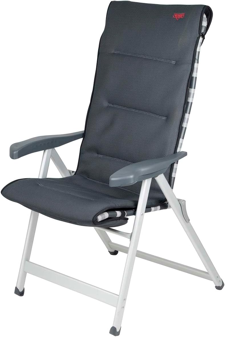 Crespo Polsterauflage Air-Deluxe, Black/Grey