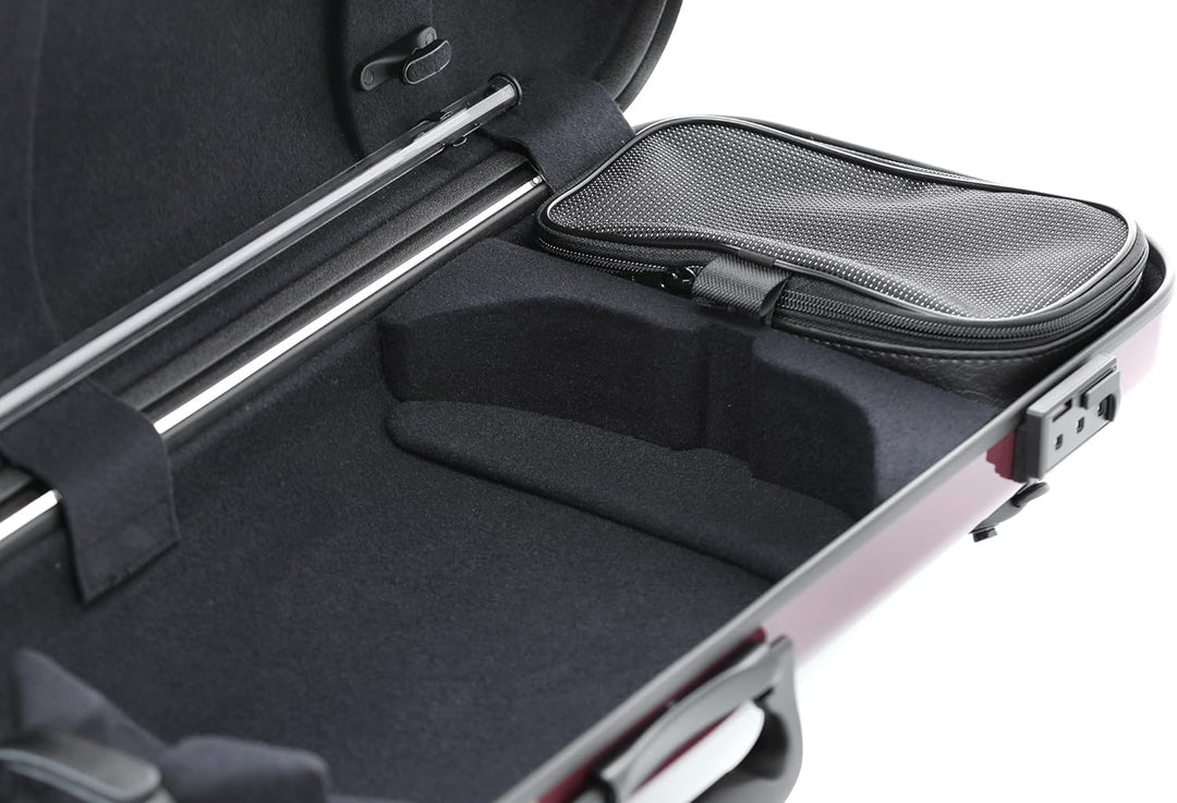 GEWA Violinkoffer AIR 2.1 violett hochglanz, mit zusätzlichem Seitengriff, Made in Germany violett m