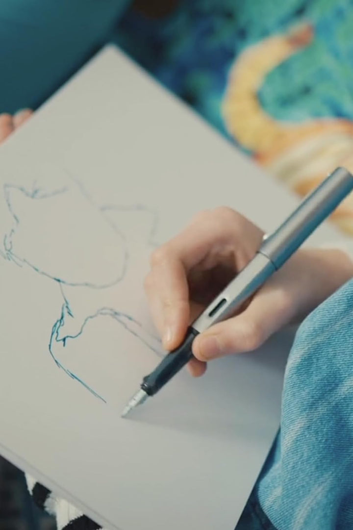 Lamy Al-Star Füllhalter, Schwarz, Breit Breit Schwarz, Breit Schwarz