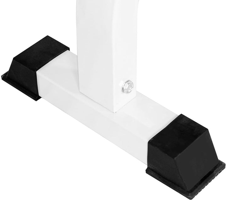 HOMCOM Hantelbank, Flachbank, Fitnessbank, Multifunktion Trainingsbank für zuhause Krafttraining, St