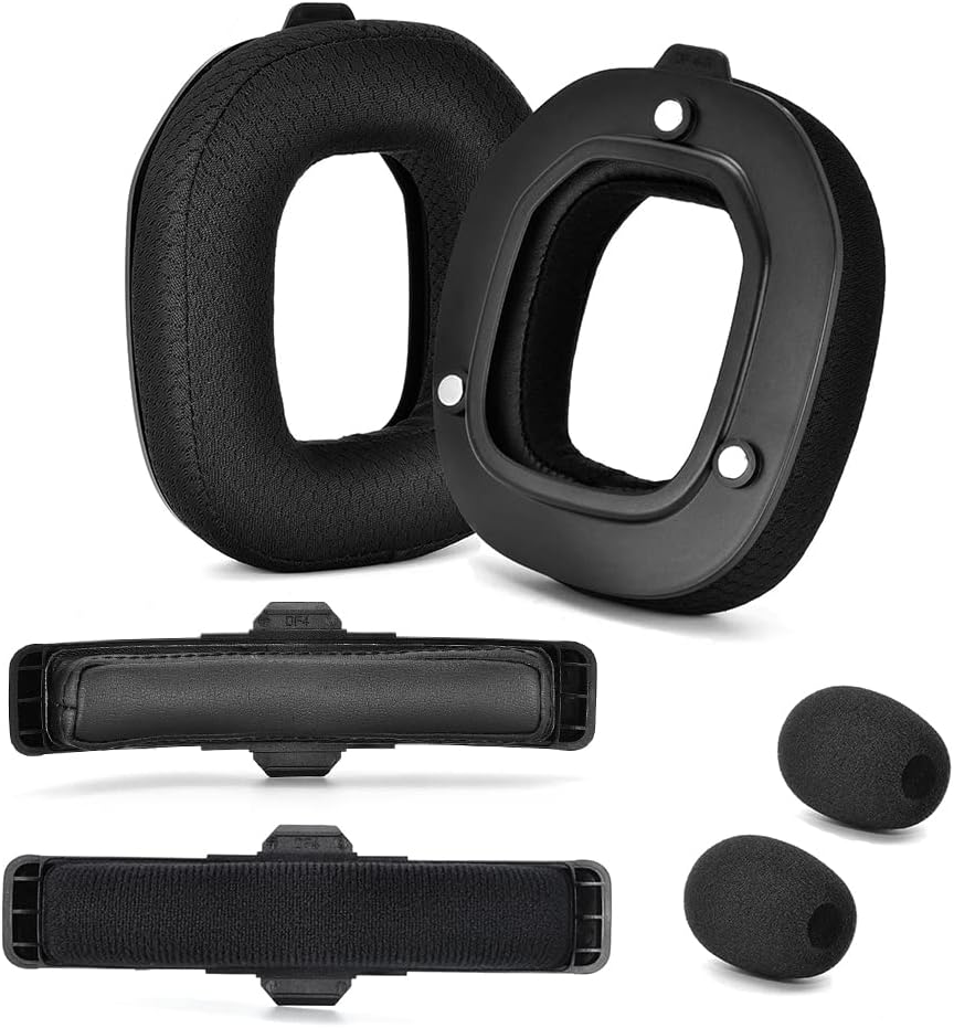Yaowanguan A50 Gen 4 Mod Kit - Ersatz Ohrpolster Stirnbänder für Astro Gaming A50 Kabelloses Headset
