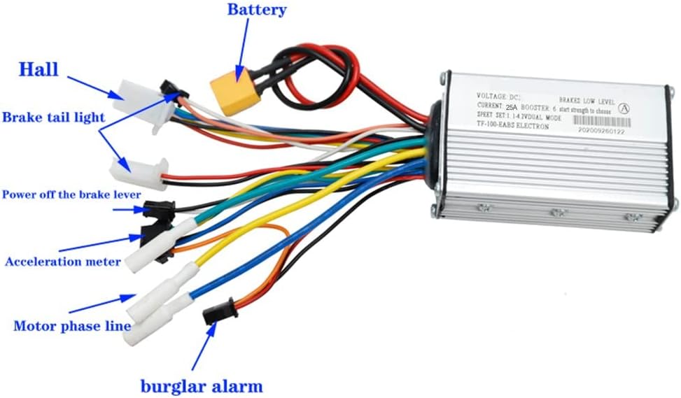 Bürstenloser Motorsteuerung, 48 V, 25 A, für KUGOO M4-Controller, controller
