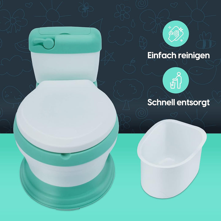 wuuhoo® Kinder Töpfchen Potty - Kinderklo mit herausnehmbarem Behälter, Babytöpfchen, Toilettentrain