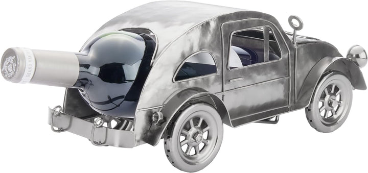 Brubaker Weinflaschenhalter Oldtimer - Metall Flaschenhalter Nostalgisches Auto - 32 cm Weinflaschen