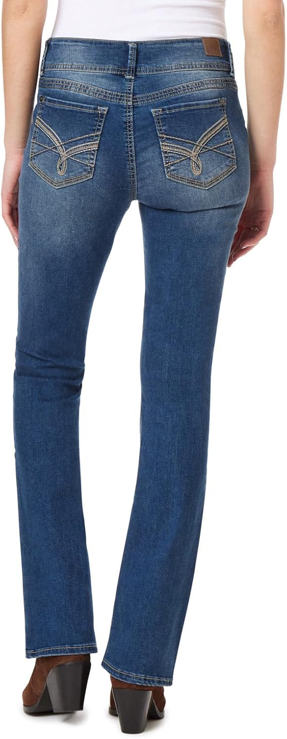 WallFlower Damen Instastretch Luscious Curvy Bootcut Jeans 1 Lang Magie, 1 Lang Magie