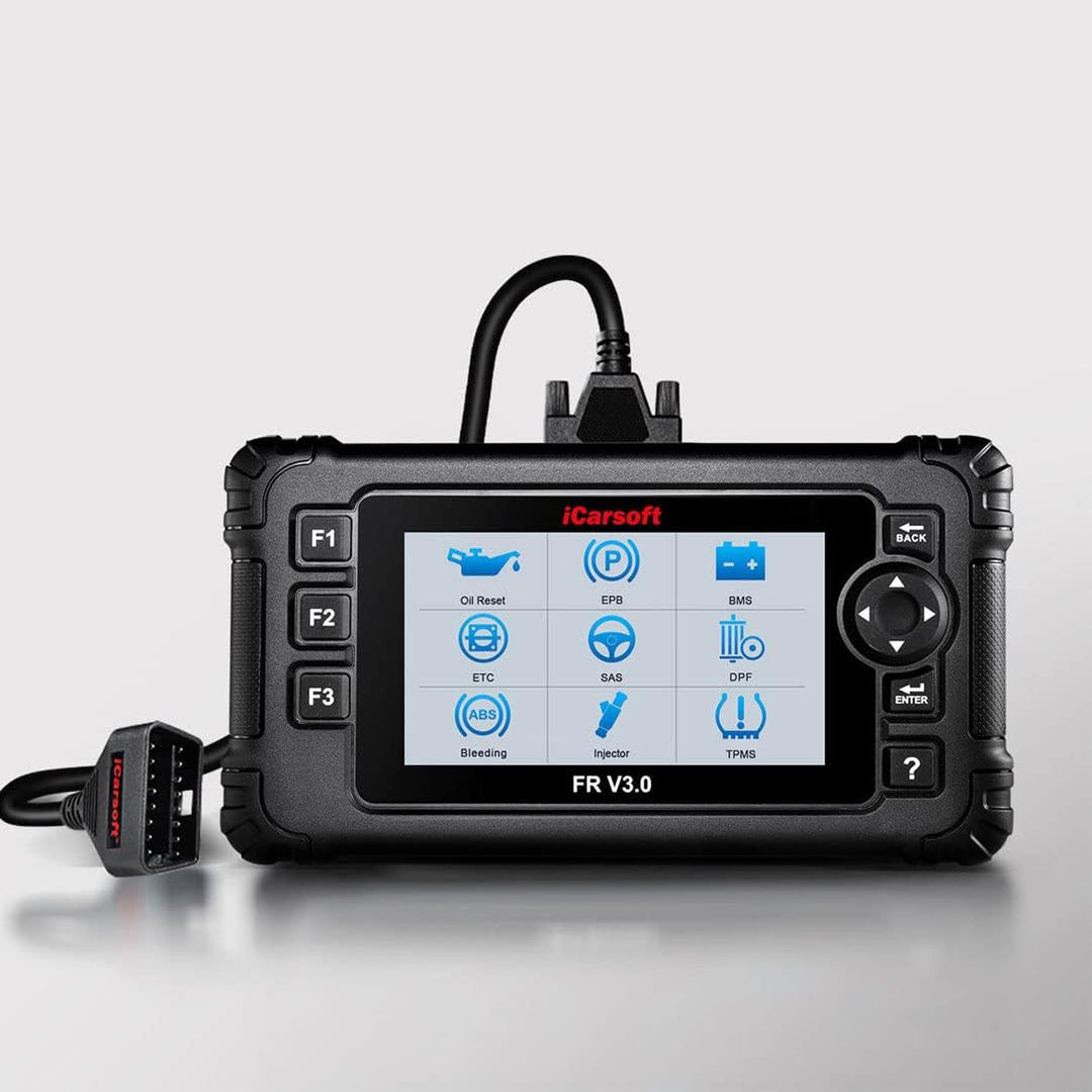 iCarsoft FR V3.0 – Koffer / Diagnosewerkzeug für Autos, leistungsstark, kompatibel mit Peugeot, Citr