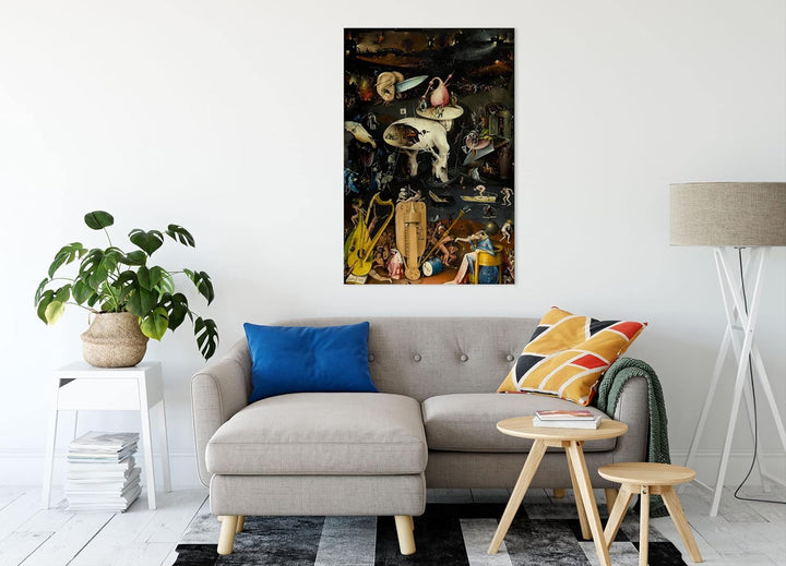 Generisch Hieronymus Bosch - Der Garten der Lüste III als Leinwandbild/Grösse: 120x80 cm/Wandbild/Ku
