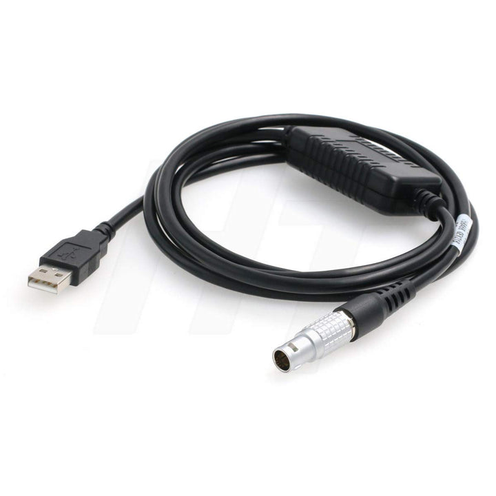 HangTon GEV218 USB-Datenkabel auf 8-polig für Leica Total Station TS30 TM30 GS15 CS10 auf PC Compute