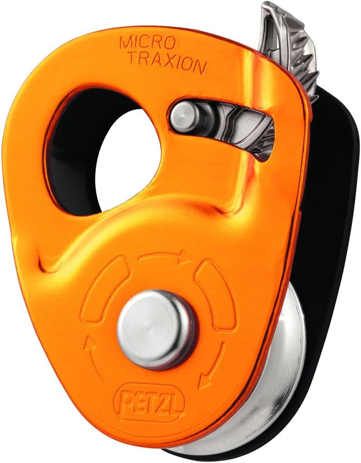 PETZL - Rolle MICRO TRAXION Orange Single, Orange Single