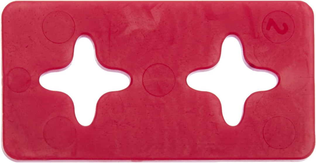 Westmark 30 Ersatz-/Abstreifeinsätze/Gummi-Plättchen für Kirschentkerner Kirschomat, 40722250, 3.8 x