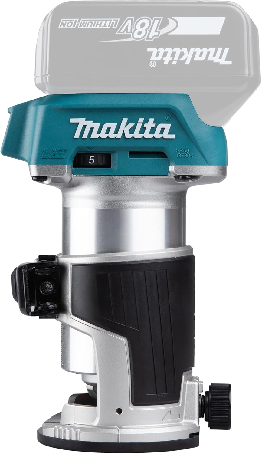 Makita DRT50ZJX2 Multifunktionsfräse 18V (ohne Akku, ohne Ladegerät) Single Basic, Single Basic