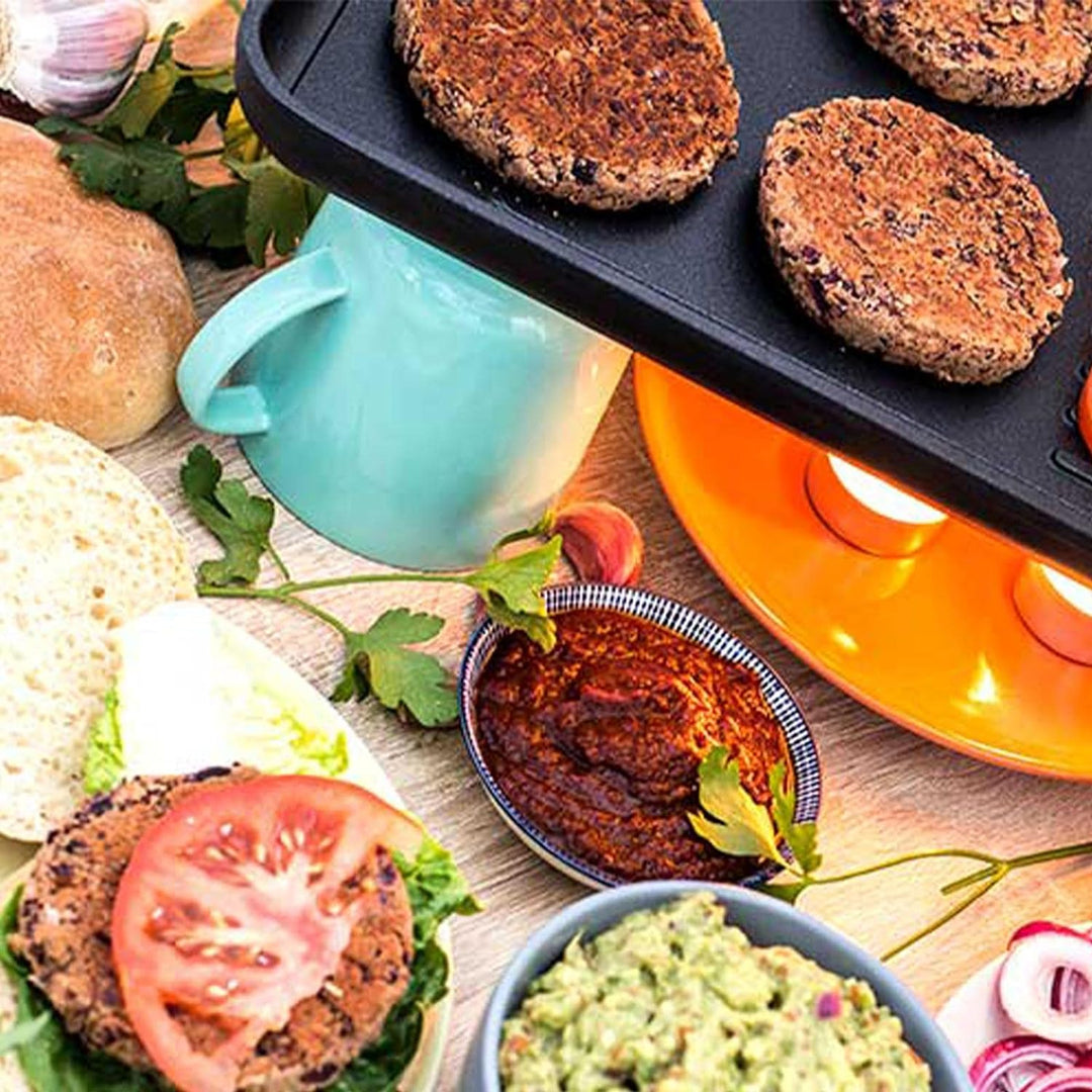 Eurolux Teppanyaki Grillplatte 43 x 28 cm - alle Herdarten inkl. Induktion - Anfihaftversiegelung -