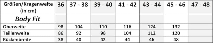 OLYMP Herren Businesshemd Langarm Level Five,Einfarbig,Body fit,Modern Kent 45 _Weiss00-, 45 _Weiss0