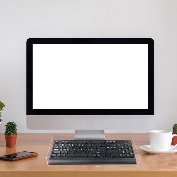 TOPBATHY Tastaturabdeckung Fall Acryl Klar Transparent Tastaturabdeckung Anti-Katzen-Tastaturabdecku