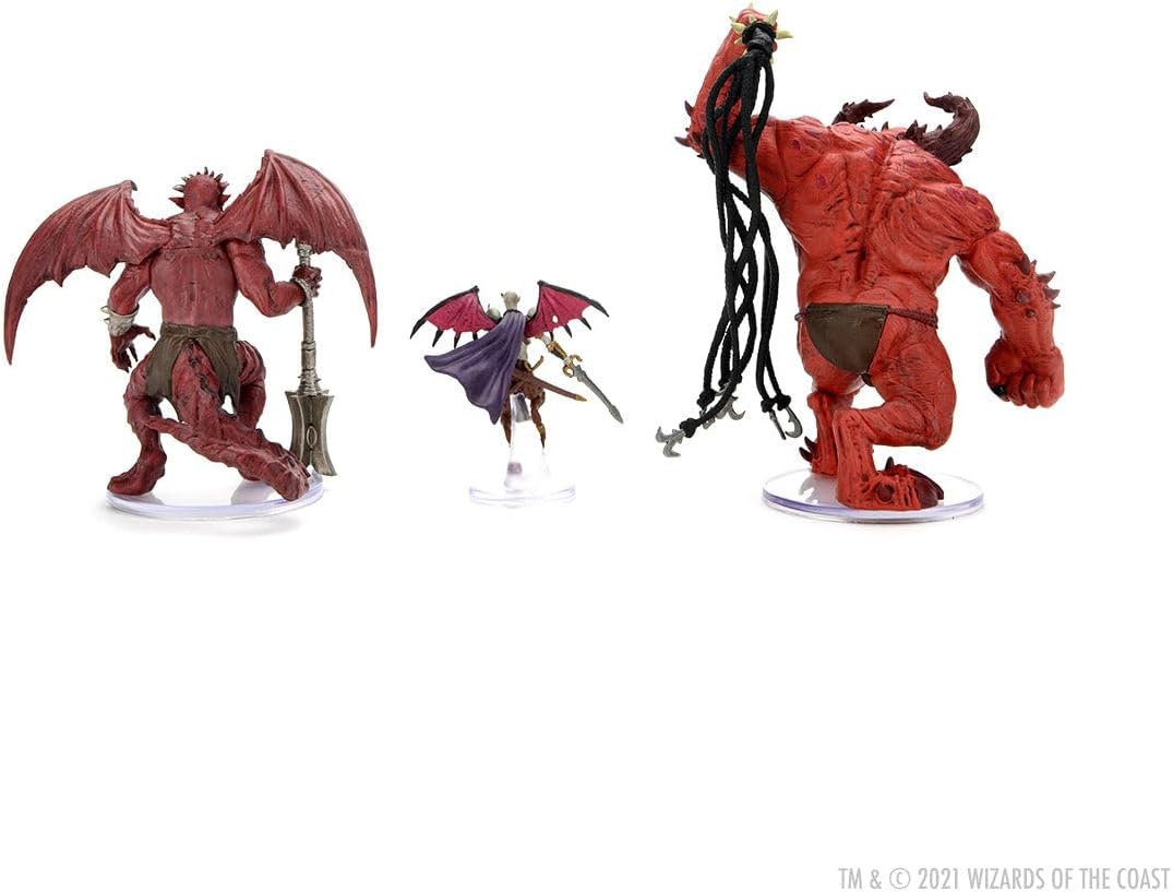 D&D Icons of the Realms: Archdevils - Hutijin, Moloch, Titivilus | DnD Miniaturen