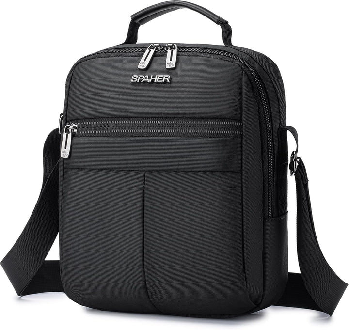 SPAHER Herren Handtaschen Zum Umhängen Umhangetasche Mann Schultertasche Männer Herrentasche Zum Umh