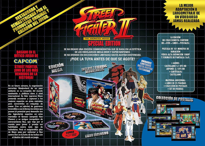 Street Fighter II: La Película - Edición Mega - BD