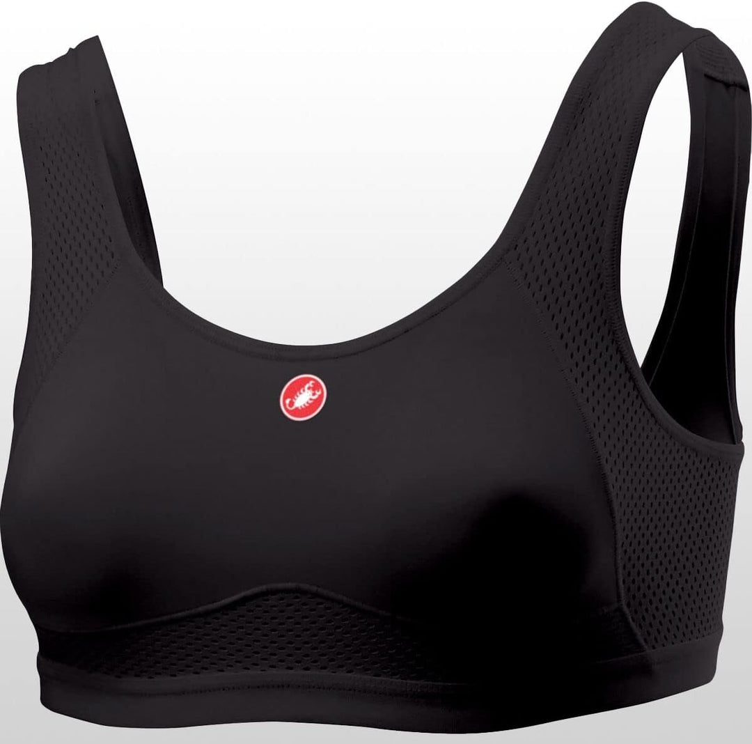 CASTELLI Damen Rosso Corsa Bra Sports XS Schwarz-weiss, XS Schwarz-weiss