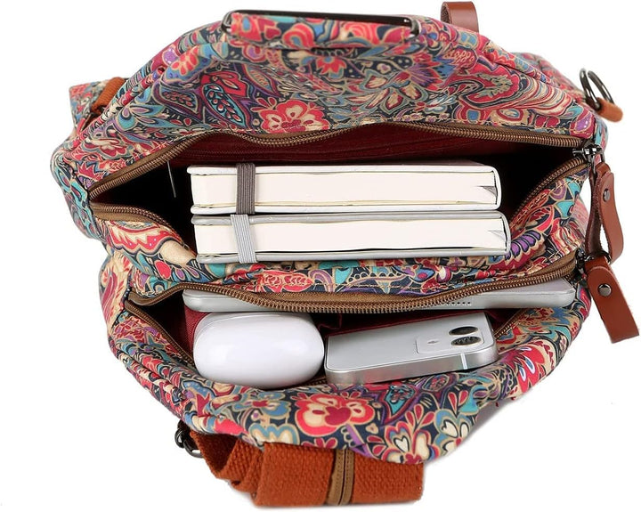 Baosha Damen Sling Rucksack Tasche Leichter Crossbody Brusttasche Schultertasche Reise Wandern Daypa