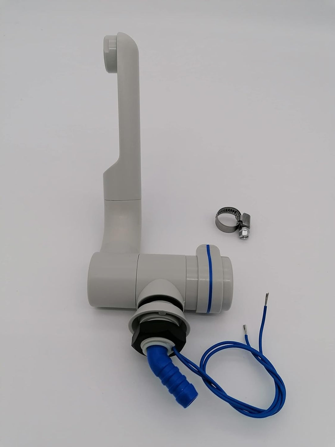 CR-MOESANCO® Automatischer Wasserhahn für Wohnwagen, 12 V, für Wohnmobil, Waschtisch, Boot (grau), G