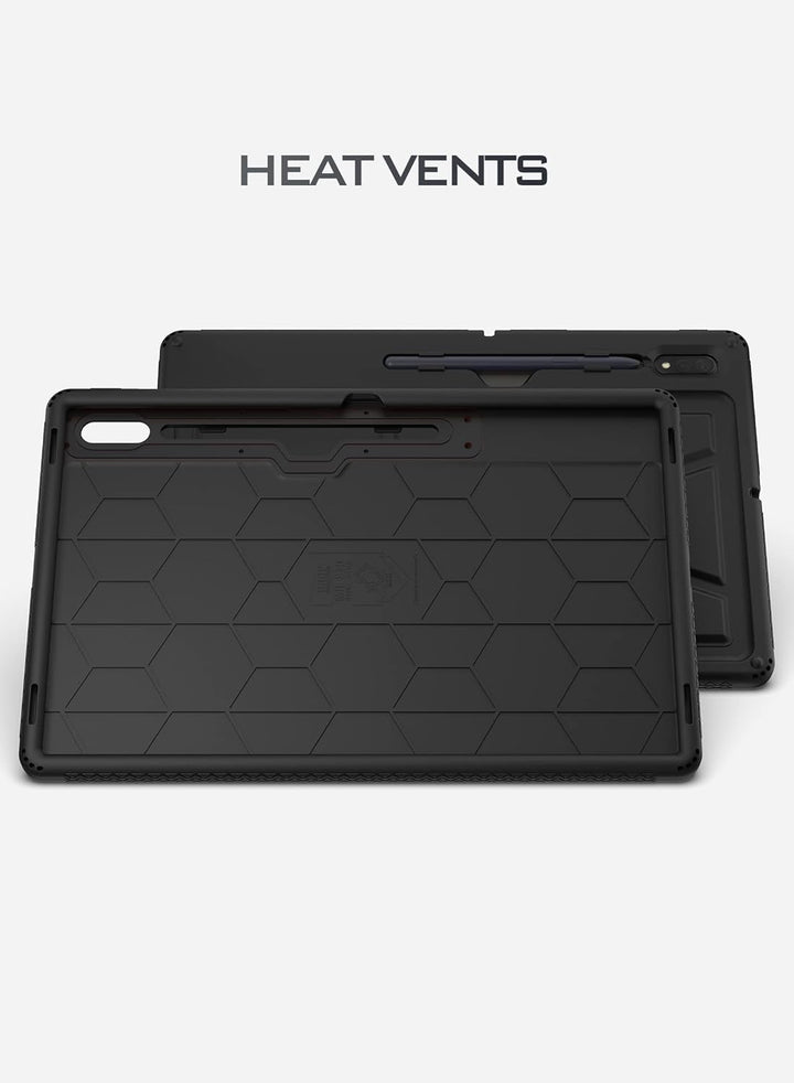 Poetic TurtleSkin Schutzhülle für Samsung Galaxy Tab S8 Ultra Hülle 14,6 Zoll 2022, strapazierfähig,