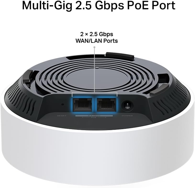 TP-Link Deco X50-PoE Wi-Fi 6 Mesh WLAN Set(1 Pack), AX3000 Dualband Router & Repeater(Unterstützt Po