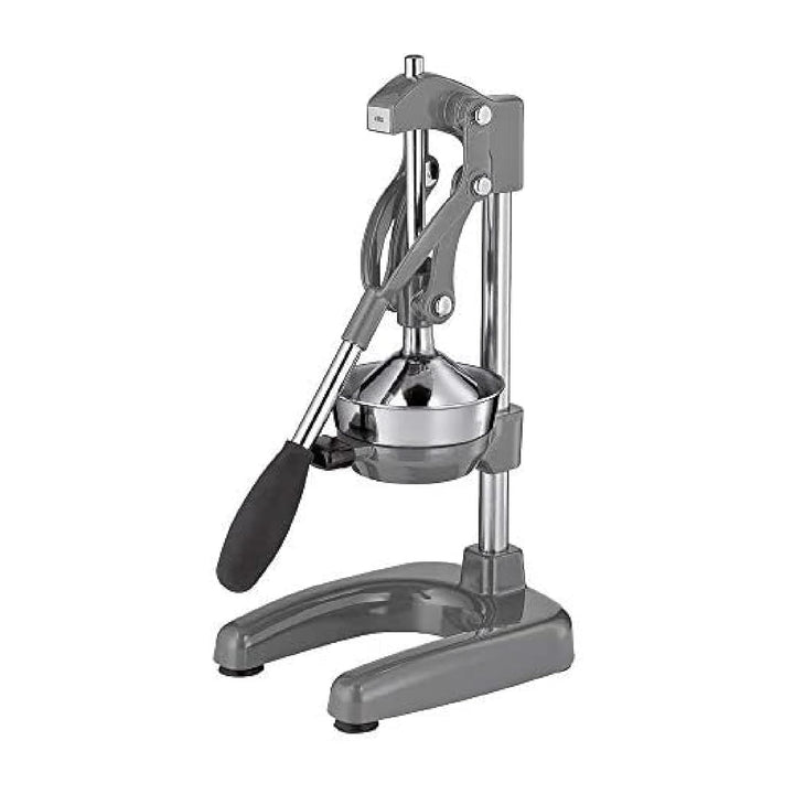 Cilio AMALFI Saftpresse Manuell | rostfreier Edelstahl | Cool Grey | Zitruspresse Handpresse für 25%