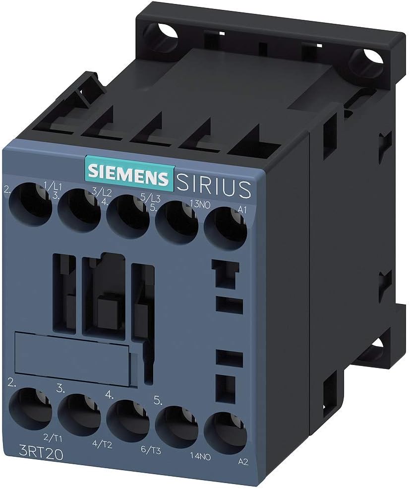 Siemens 3RT20161AP01 3RT2016-1AP01 Schuetz 3 Schliesser 4kW 230 V/AC 9A mit Hilfskontakt 1St, weiss