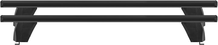 Menabo Dachträger Grundträger kompatibel mit Mercedes A-Klasse W177 2018-2023 Schwarz TÜV, Schwarz