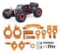SUNGOOYUE RC-Metall-Upgrade-Teile-Kit, Aluminiumlegierung, Hochfester Querlenker-Lenkbaugruppensatz