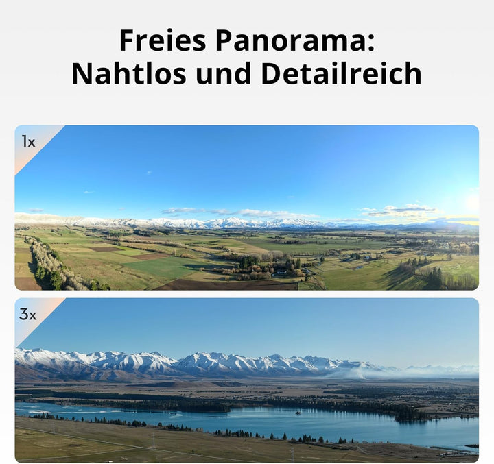 DJI Air 3S (RC-N3), Drohne mit 4K-Kamera, Dual-Kameradrohne mit 1" CMOS Weitwinkelkamera, 4K/60fps H