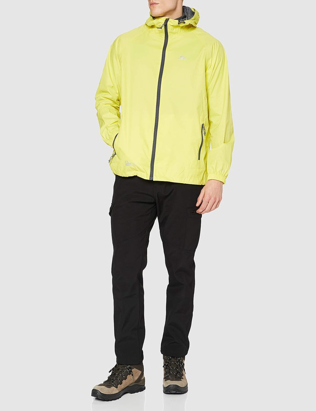 Trespass Unisex Qikpac Jacket Kompakt Zusammenrollbare Wasserdichte Regenjacke (1er Pack), XXS Gelb