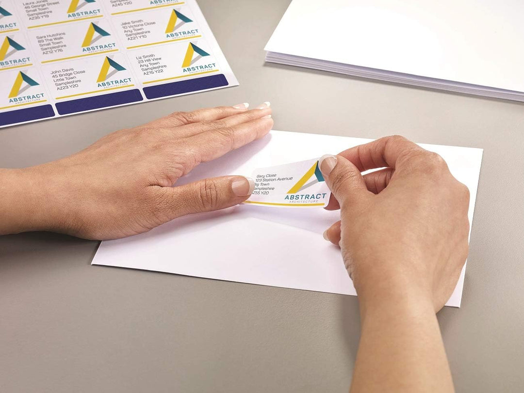 Avery L7159-40 Etiketten, 63,5 x 33,9 mm, Weiss