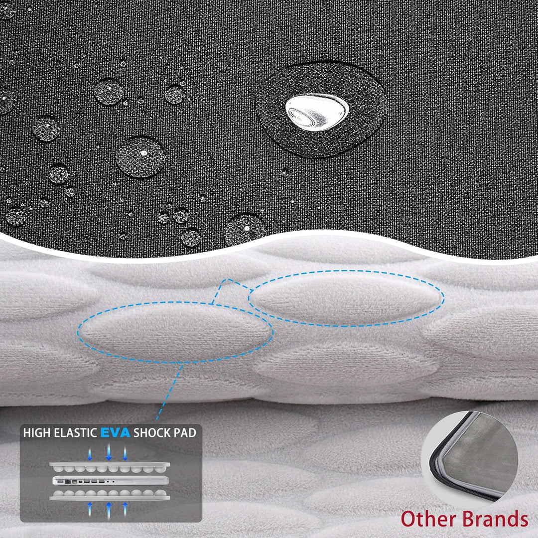 ZINZ Schlanke und erweiterbare Tasche 12,9 13" Reise-Laptop-Schultertasche für MacBook Air/Pro 13" M