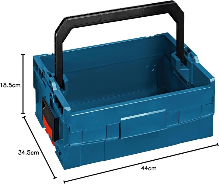 Bosch Professional Werkzeugkiste LT-BOXX 170 Professional, Schwarz, Blau, 1600A00222