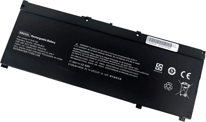 Laptop Akku SR03XL für HP Envy X360 15-CN0000 15-CP0000 17-BW0000 Pavilion 15-CX0000 CX0056WM CX0058