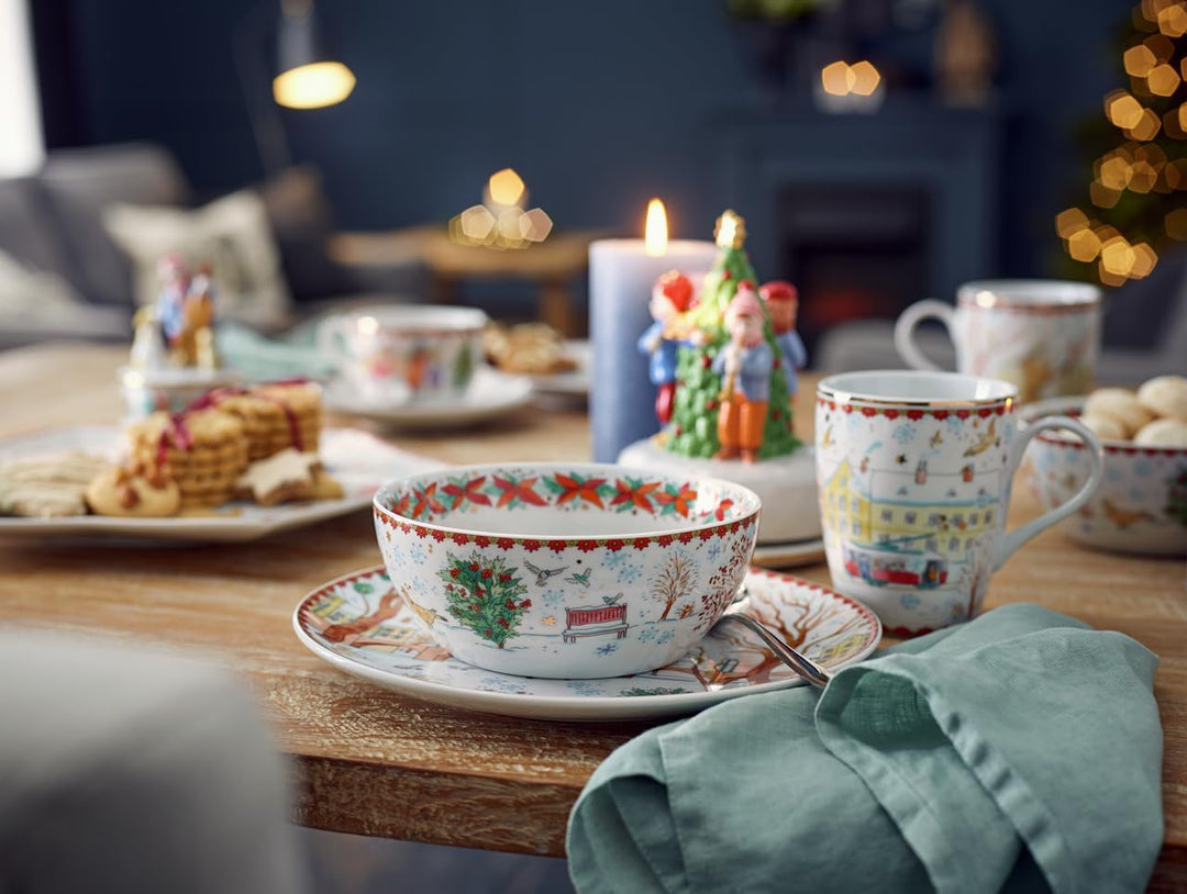 Hutschenreuther Sammelkollektion 23 Weihnachtsklänge Sternschale 24 cm