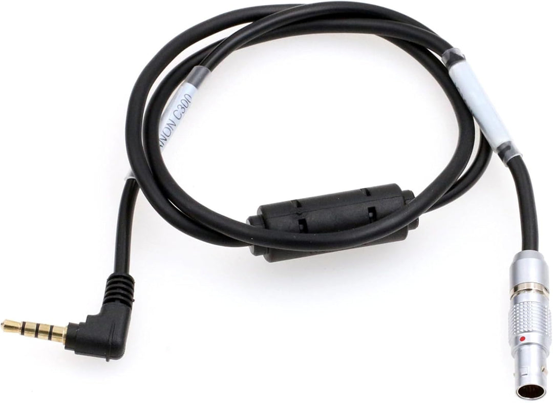 HangTon Run Stop Steuerkabel 7-polig auf 3,5 mm für Canon C300 Mark II Kamera auf Tilta Nucleus-M Mo