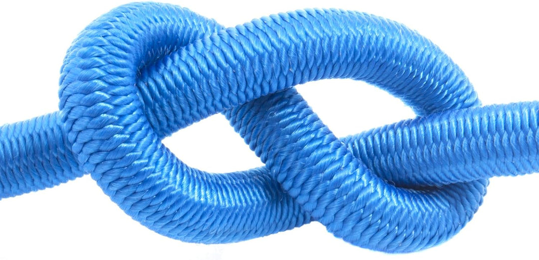 DQ-PP Gummiseil | 12mm | 25m | Blau | Expanderseil Expander Gummischnur Gummikordel Spannseil Planen