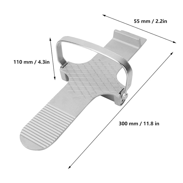 Hebewerkzeug für Leichtmetallplatte, Fusspedal, Hebezubehör, 30 x 5,6 cm, Fussbrett-Heber für Fliese