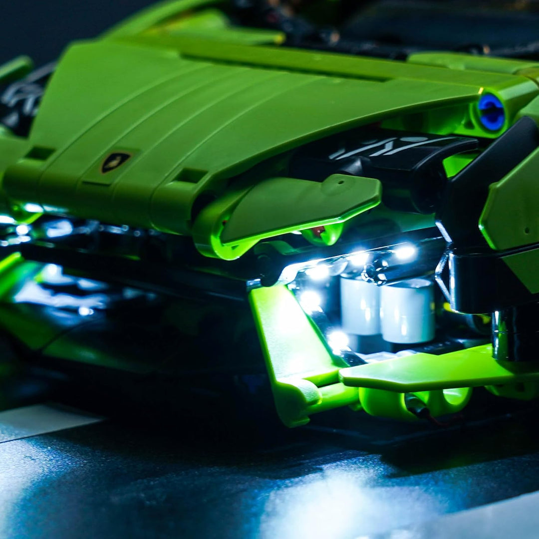 Licht Set für Lego Lamborghini Huracán Tecnica, Led Beleuchtungs Set für Lego 42161 Technic Lamborgh