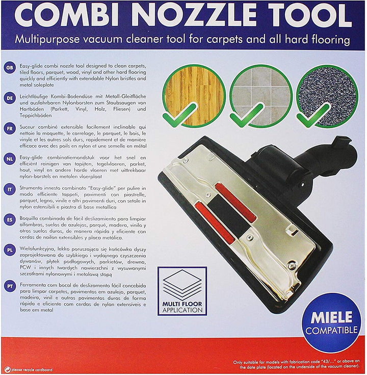 Kombidüse Bodendüse Ersatz für Numatic Henry HVR 200 Staubsauger Saugerdüse Düse