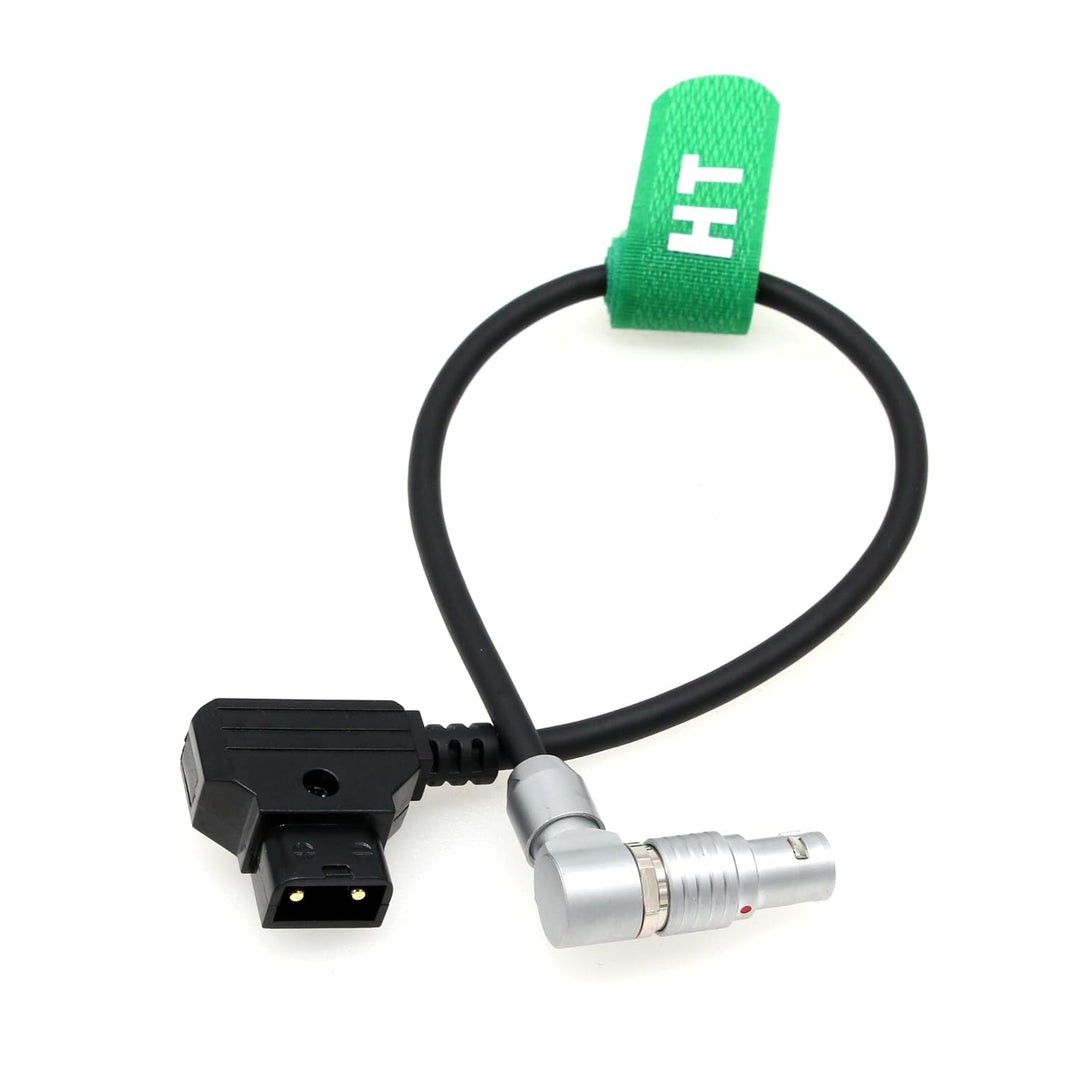 HangTon Stromkabel für Red Komodo-X Epic Scarlet Dragon DSMC2 V-Raptor Kamera, D-Tap auf Buchse, 90°