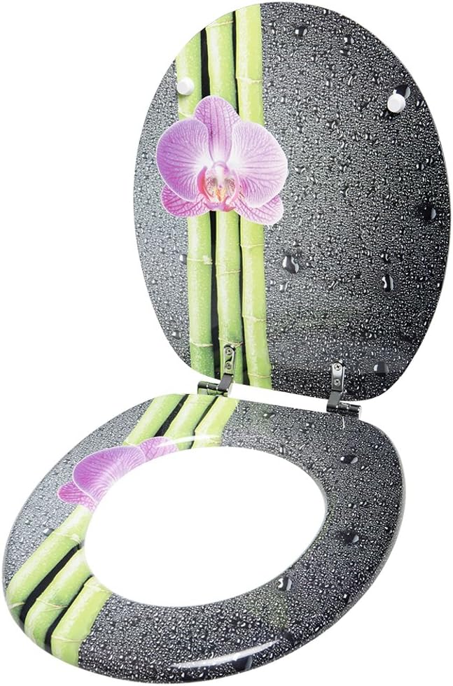 Sanilo WC Sitz, viele schöne schwarze Toilettendeckel aus Holz zur Auswahl (Asia), Asia