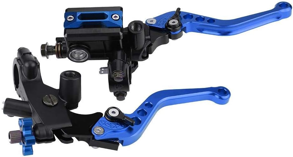 Bremshebel Motorrad - 1 Paar 22Mm Kupplungs Und Bremshebel, Hauptbremszylinder Hebel Universal Motor