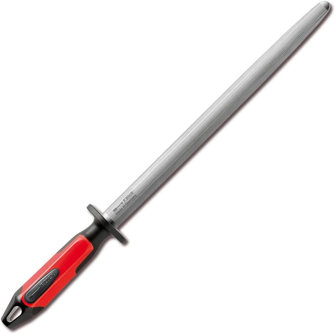 Dick Wetzstahl RegularCut mit 2K Griff rot/schwarz 30 cm oval 73173300-63