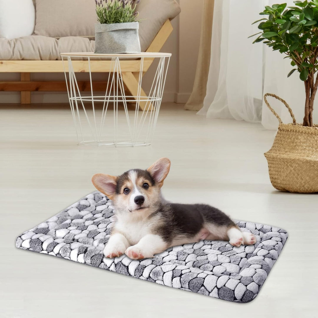 VANKEAN Hundekäfig-Matte, wendbares Hundekäfig-Pad (kühl und warm), maschinenwaschbar, für kleine bi