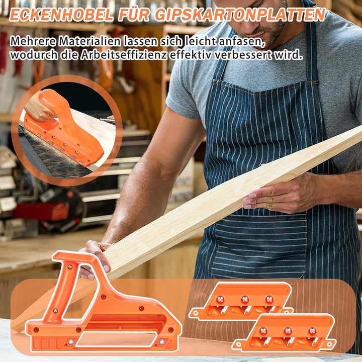 Kantenhobel für Gipskarton, Gipskartonplatten Schnellschneider, Gipskarton Handhobel Handwerkzeug, F